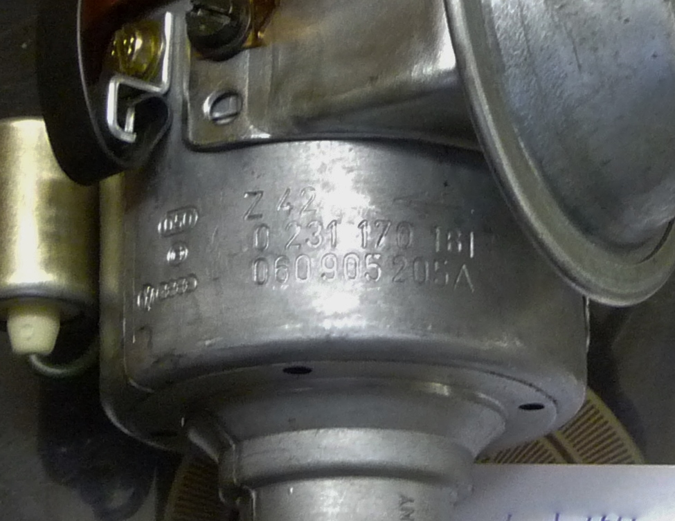 Zündverteiler CH-Motor