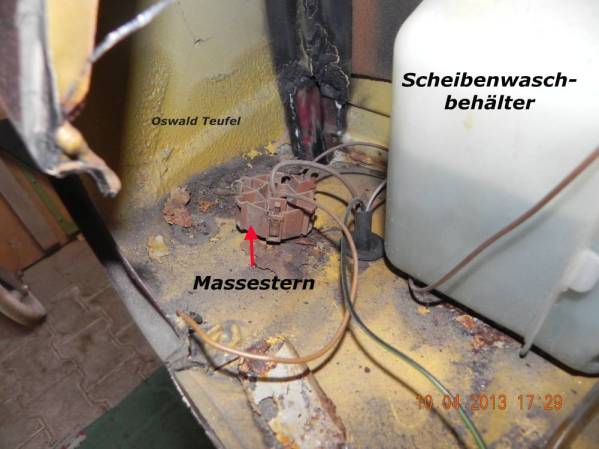 MASSESTERN auf Beifahrerseite
