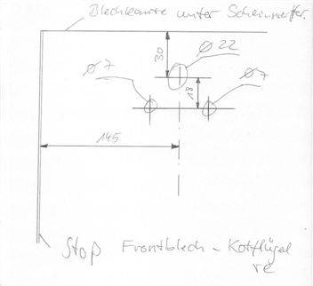 Bohrschablone