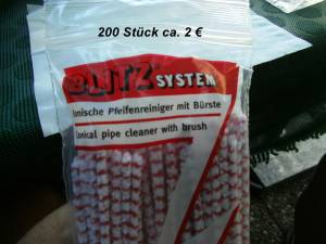 Pfeifenreiniger/Packung