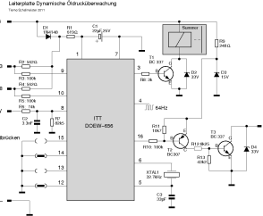 Schaltplan Dyn Öldruckwarnung Schaltplan Dyn Öldruckwarnung